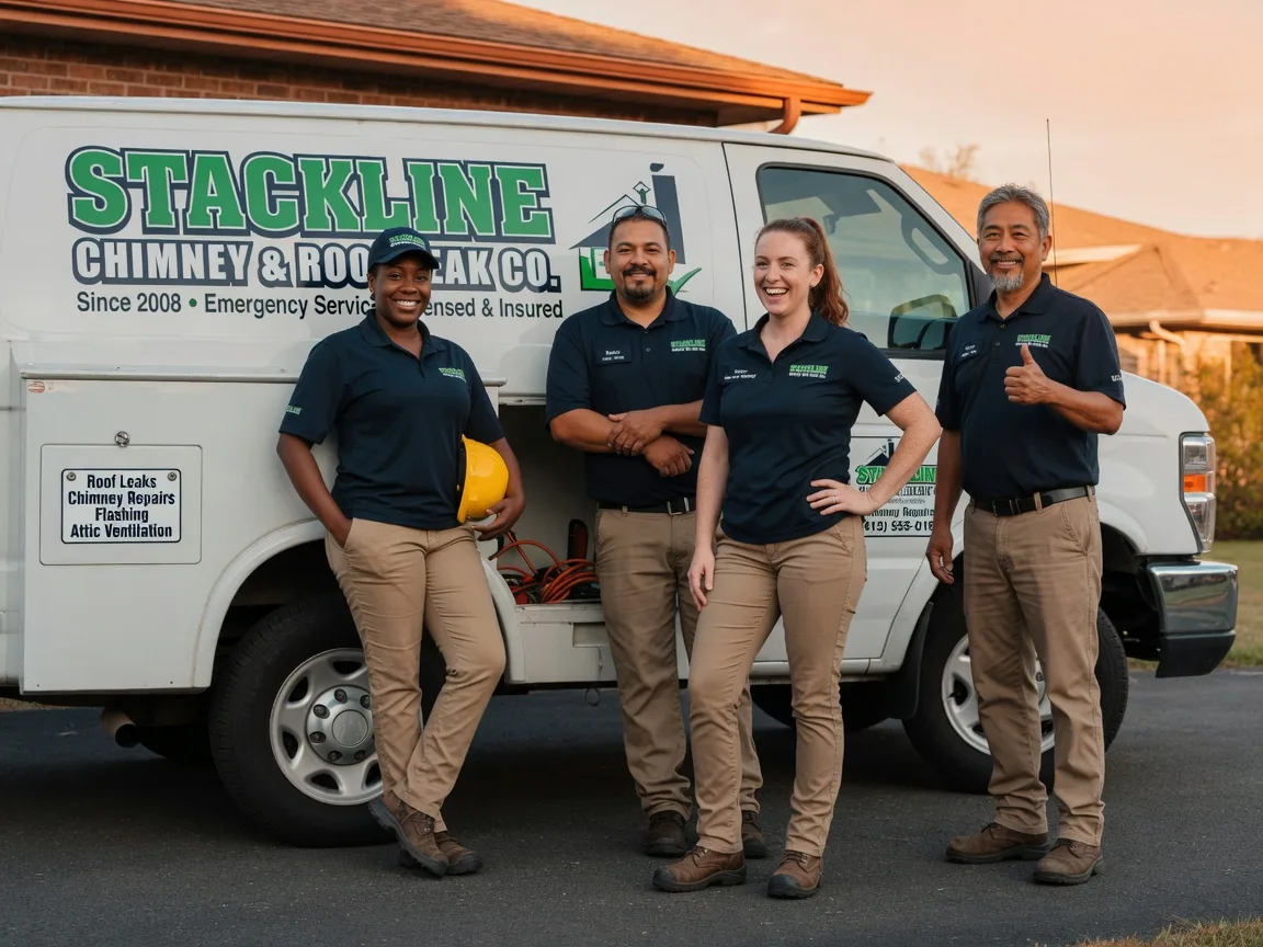 Chimney flashing repair company in Colfax, CA